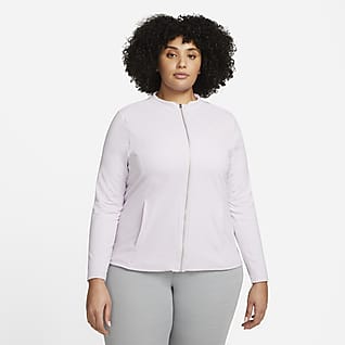 Nike Yoga Luxe Dri-FIT Women's Full-Zip Jacket (Plus Size)