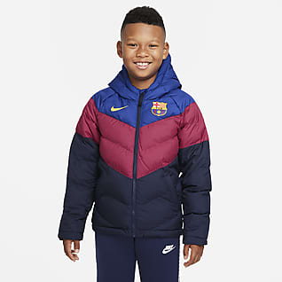 F.C. Barcelona Older Kids' Synthetic-Fill Jacket