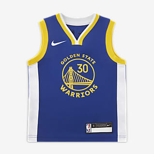 金州勇士队 (Stephen Curry) Icon Edition Nike NBA Jersey 幼童球衣