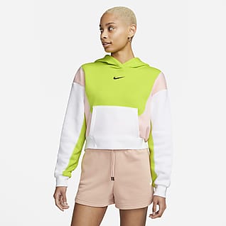 Nike Sportswear Sudadera con gorro de tejido Fleece oversized para mujer
