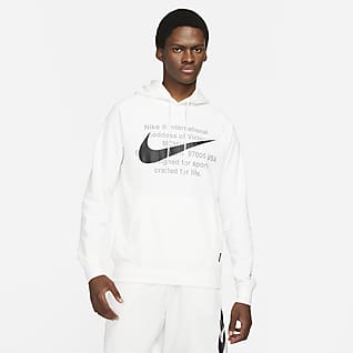 Nike blue and white hoodie clearance