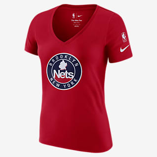 Brooklyn Nets City Edition Women's Nike Dri-FIT NBA Logo T-Shirt