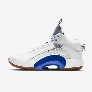 jordan shoes white and blue