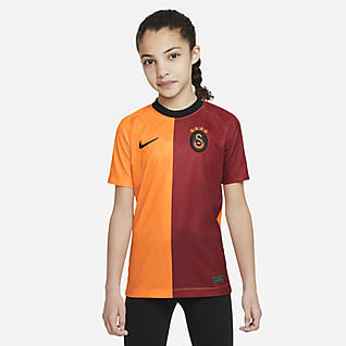 Galatasaray 2022/23 (wersja domowa) Koszulka piłkarska z krótkim rękawem dla dużych dzieci Nike Dri-FIT