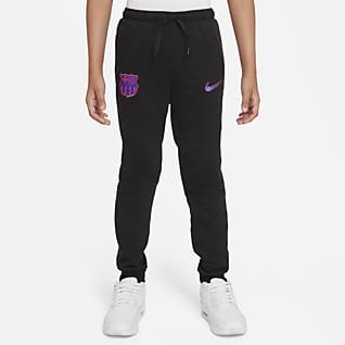 FC Barcelona Pantalon de football en tissu Fleece Nike Dri-FIT pour Enfant plus âgé
