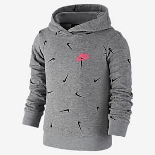 nike felpa bambino bianche