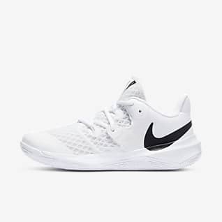 white nike volleyball shoes size 9
