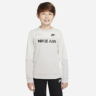 Nike Air Mikina s kulatým výstřihem pro větší děti (chlapce)