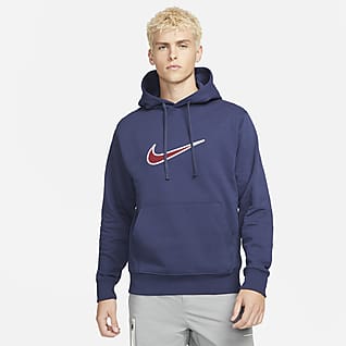 Nike Sportswear Swoosh Męska dzianinowa bluza z kapturem