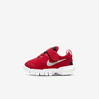 nike red color shoes