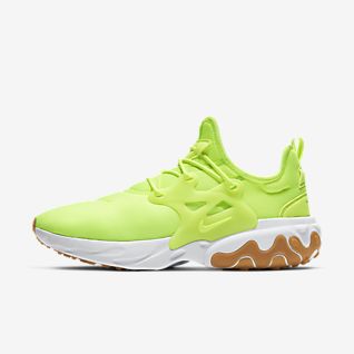 neon yellow nike shoes