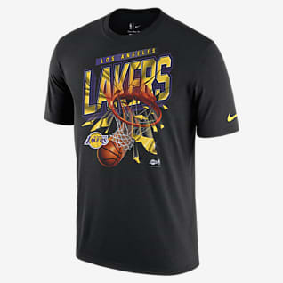 Los Angeles Lakers Courtside Nike NBA-T-Shirt für ältere Kinder