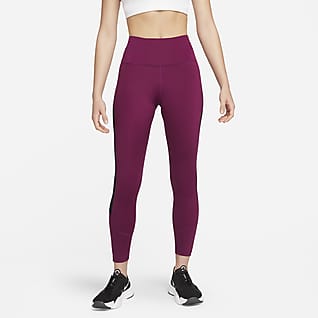 Nike Air Dri-FIT Leggings de running de 7/8 de talle alto con bolsillo - Mujer