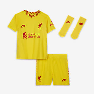 Liverpool FC 2021/22 Equipamento para bebé