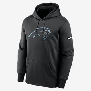 Nike Therma Prime Logo (NFL Carolina Panthers) Felpa pullover con cappuccio - Uomo