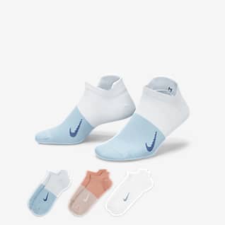 Nike Everyday Plus Lightweight Calcetines de entrenamiento invisibles (3 pares)