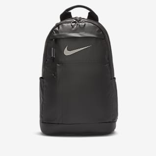 black and white nike backpack