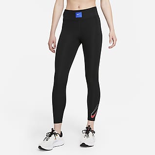 Nike Dri-FIT Retro Run Faster Leggings de running de 7/8 de tiro medio para mujer