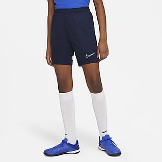 Nike Dri-FIT Academy Fotbalové úpletové kraťasy pro větší děti