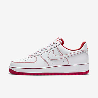 red & white air force 1