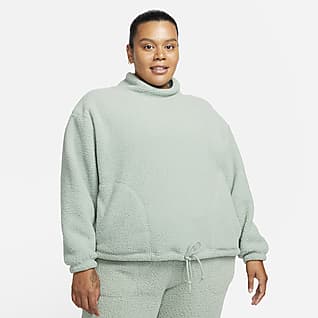 plus size green sweatshirt