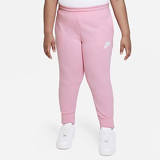 Nike Sportswear Club Big Kids' (Girls') French Terry Fitted Pants (Extended Size)
