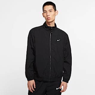 nike solid men's track suit