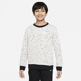 Nike Sportswear Sæsonpræget overdel med print til større børn (drenge)