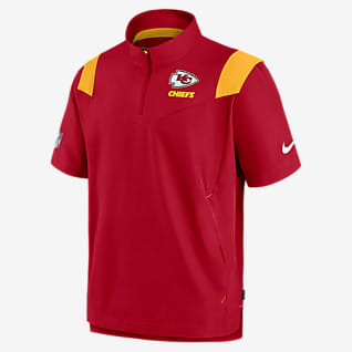 Nike Sideline Coach Lockup (NFL Kansas City Chiefs) Men's Short-Sleeve Jacket