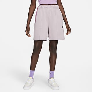 Nike Sportswear Γυναικείο ψηλόμεσο φλις σορτς χορού