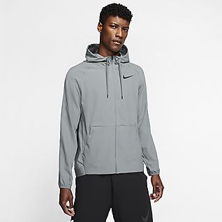 grey mens nike jacket