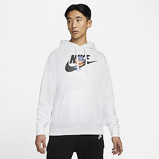Blanco Sudaderas con y sin gorro. Nike US