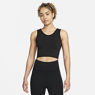 Nike Yoga Dri-FIT Advance Top curto para mulher