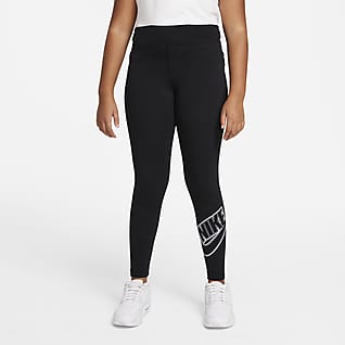 Nike Sportswear Essential Leggings mit halbhohem Bund für ältere Kinder (Mädchen)
