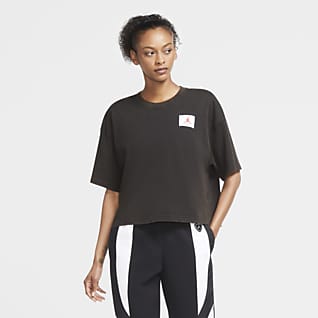 Jordan Essentials T-shirt met korte mouwen en recht design voor dames