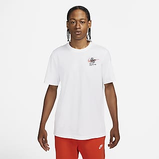 black nike shirt with white check