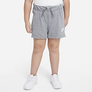 Nike Sportswear Club Kraťasy z francouzského froté pro větší děti (dívky) (rozšířená velikost)
