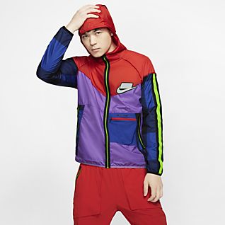 nike transparent running jacket