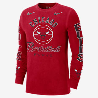 Chicago Bulls Courtside Men's Nike NBA Long-Sleeve T-Shirt