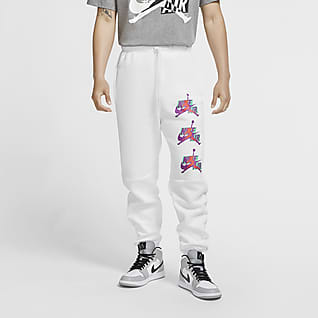 Hombre Blanco Pantalones y mallas. Nike MX