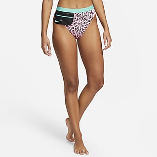 Nike Party Dots Calzón bikini de cintura alta para mujer