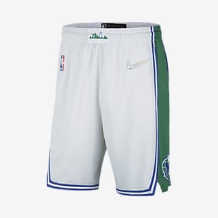 Dallas Mavericks City Edition Pantalón corto Nike Dri-FIT Swingman de la NBA - Hombre
