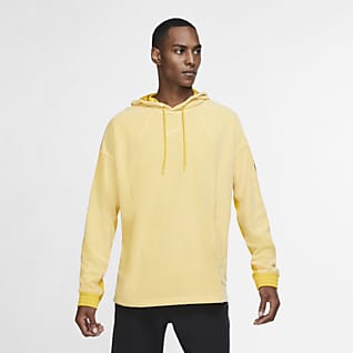 yellow nike pullover