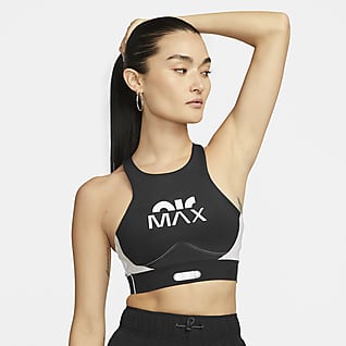 Nike Dri-FIT Swoosh Air Max 女款中度支撐型襯墊鏤空運動內衣