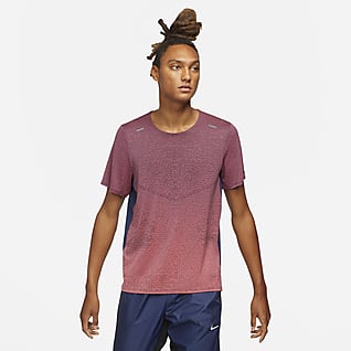 nike running top orange