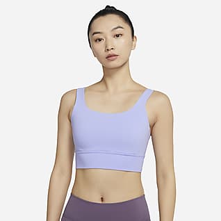 Nike Dri-FIT Alate Ellipse Longline 女子低强度支撑衬垫运动内衣