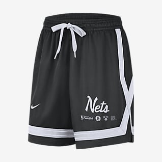 Brooklyn Nets Courtside Nike Dri-FIT NBA-damesshorts