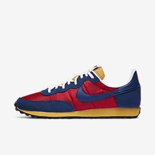 nike blue and red shoes