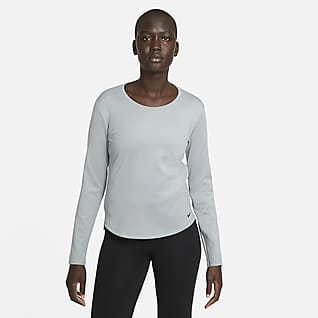 Camiseta manga larga mujer Nike Pro negra | futbolmania