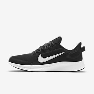 nike panelled tessen running shoes